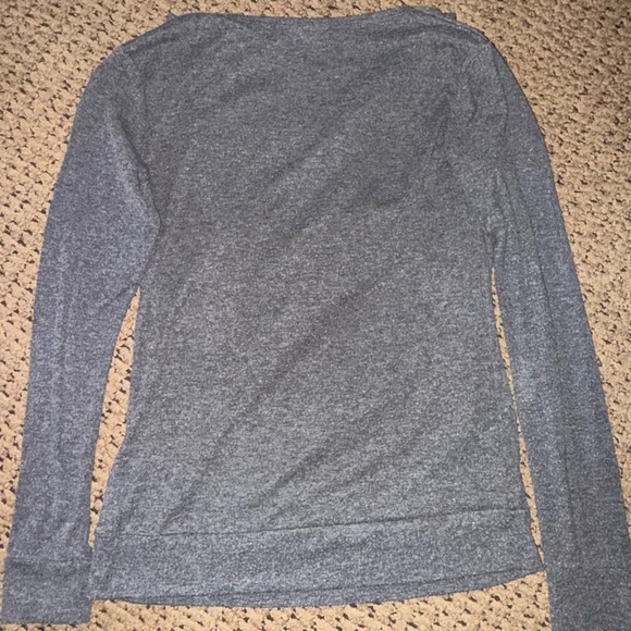 Gray Button-Up Sweater - Picture 2 of 2